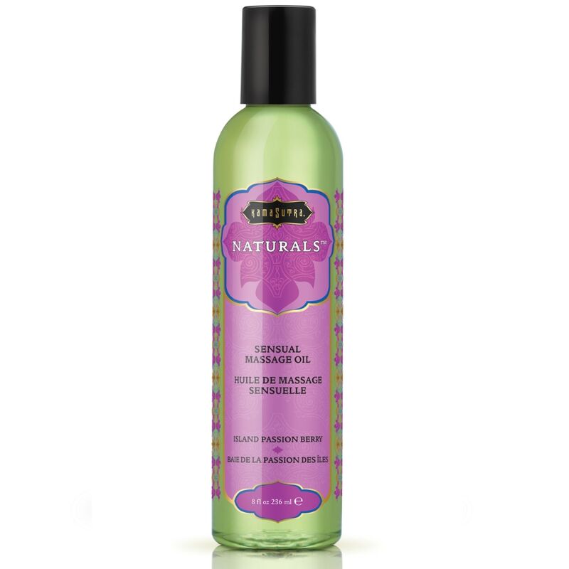 Huile De Massage Naturelle Baie De La Passion 236 Ml KAMASUTRA – Huile de massage – vue principale