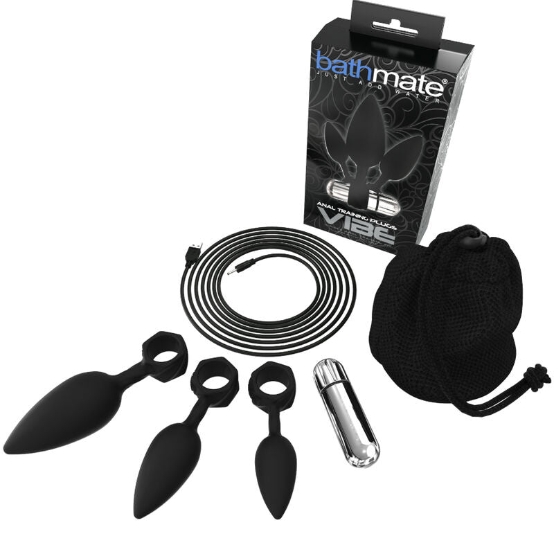 Kit de plugs anal (4pcs) - BATHMATE – Kit sextoys – vue principale