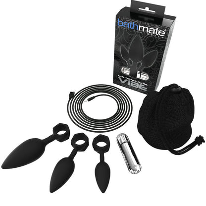 Kit de plugs anal (4pcs) - BATHMATE – Kit sextoys – vue principale