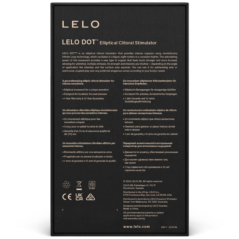 Dot™ - LELO – Stimulateur clitoridien – vue 9