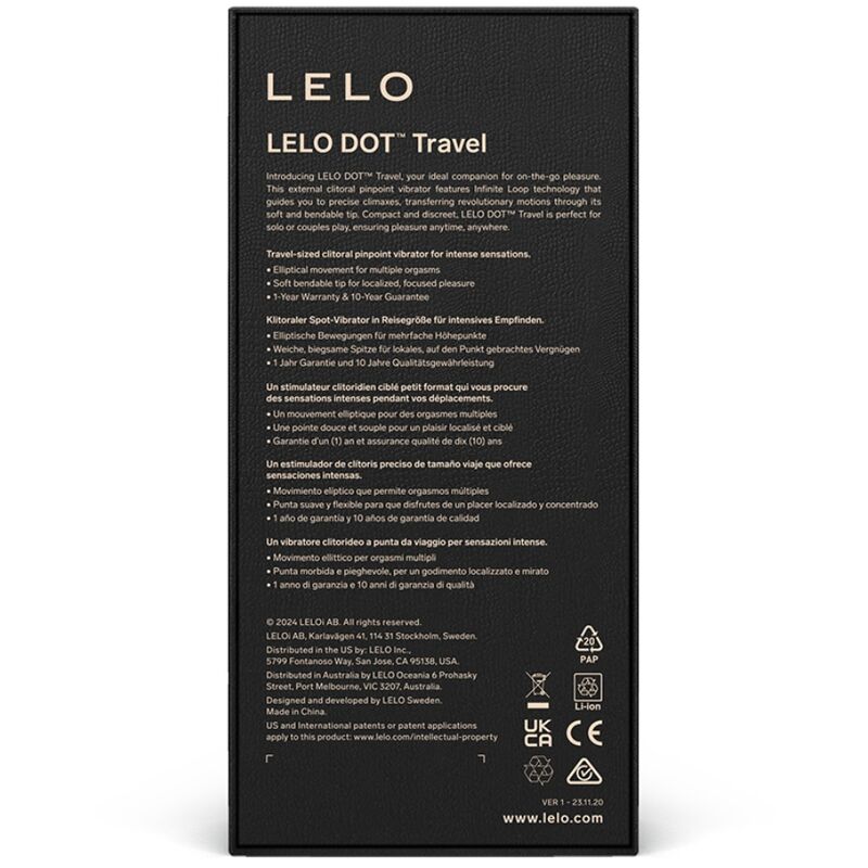 Dot Travel™ - LELO – Stimulateur clitoridien – vue 3