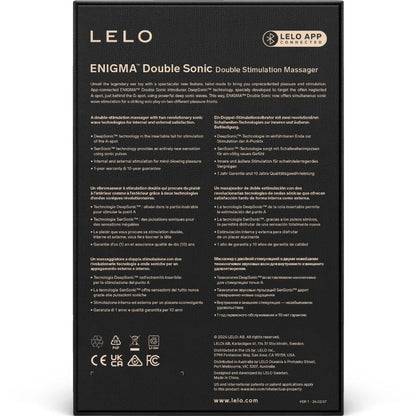 Enigma Double Sonic™ - LELO – Stimulateur clitoridien – vue 10