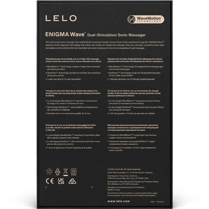 Enigma Wave™ - LELO – Stimulateur clitoridien – vue 10