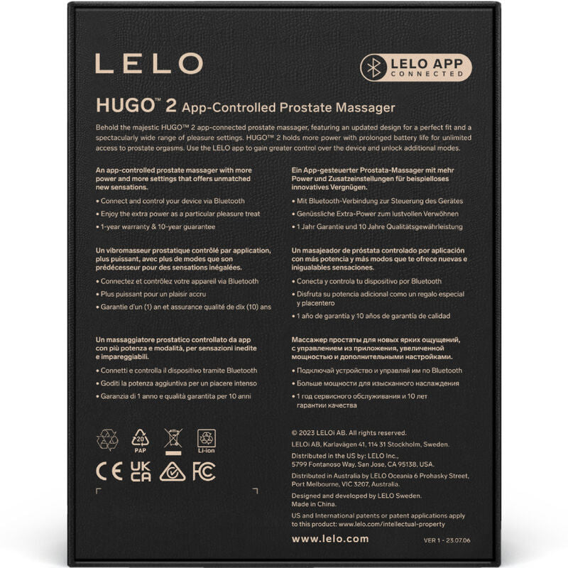 Hugo™ 2 - LELO – Stimulateur prostatique – vue 7