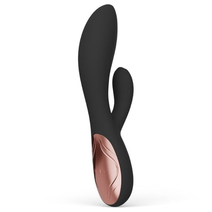LELO INA Thrust Noir – vibromasseur, vue de face, embout visible