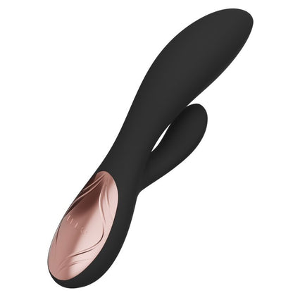 LELO INA Thrust Noir – vibromasseur, vue latérale, embout visible