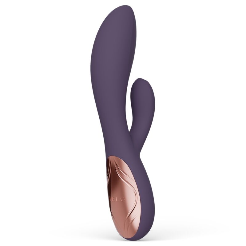 LELO INA Thrust Violet – vibromasseur, vue de face, embout visible