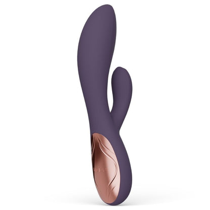 LELO INA Thrust Violet – vibromasseur, vue de face, embout visible