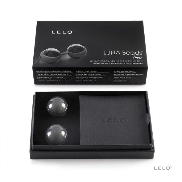 Luna Beads™ Noir - LELO – Boules de Kegel – vue 4