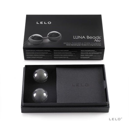Luna Beads™ Noir - LELO – Boules de Kegel – vue 4