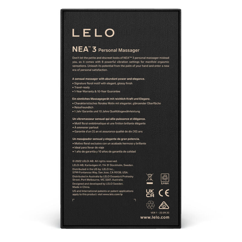 Nea 3™ - LELO – Stimulateur clitoridien – vue 5