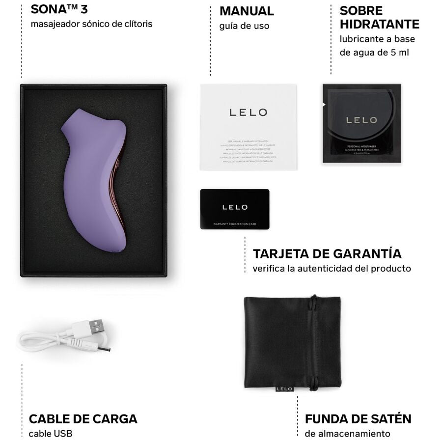 Sona™ 3 - LELO – Stimulateur clitoridien – vue 10