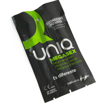 Préservatifs Megasex - UNIQ – Préservatif – vue principale