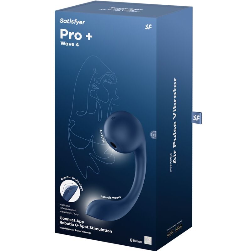 Pro+ Wave 4 - SATISFYER – Stimulateur clitoridien – vue 6