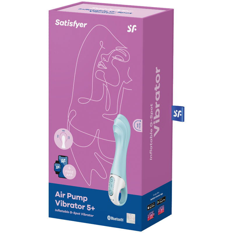 Air Pump 5 + - SATISFYER – Jouet connecté – vue 4