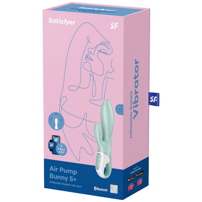 Air Pump Bunny 5 + - SATISFYER – Jouet connecté – vue 4