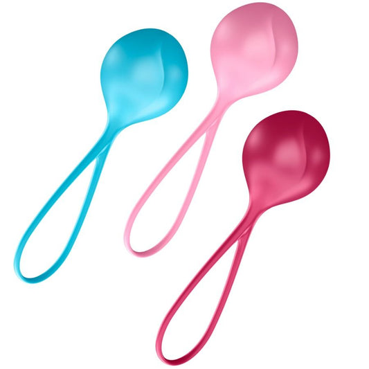Balls kit de 3 - SATISFYER – Boules de Kegel – vue principale