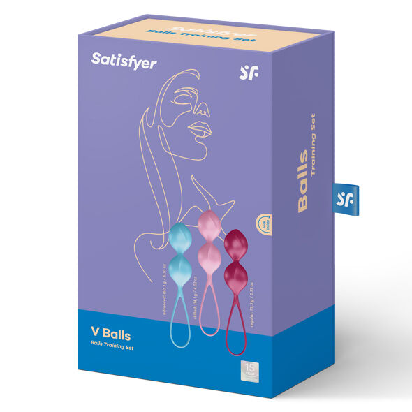 Balls Training Set 2 - SATISFYER – Boules de Kegel – vue 2