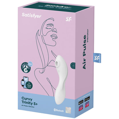 Curvy Trinity 5 + - SATISFYER – Jouet connecté – vue 5