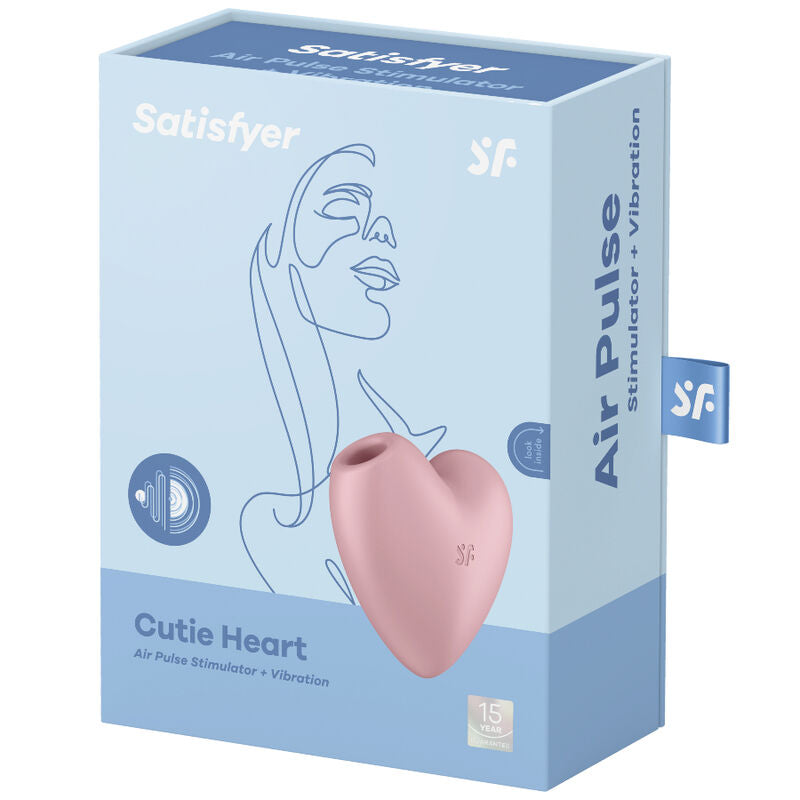 Cutie Heart - SATISFYER – Stimulateur clitoridien – vue 8