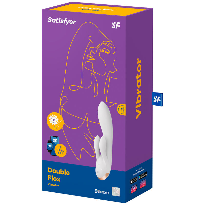 Double Flex - SATISFYER – Jouet connecté – vue 5