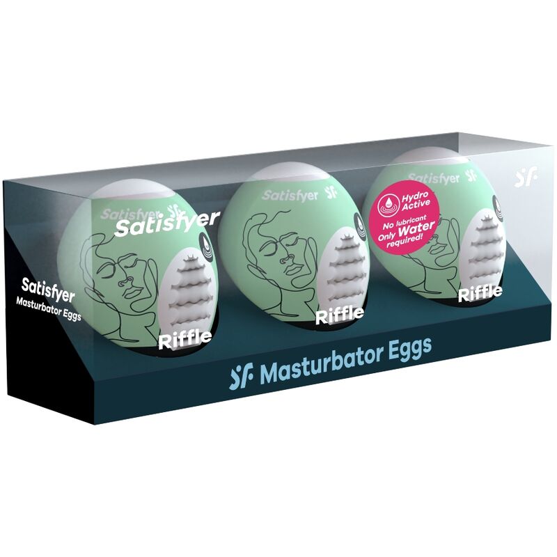 3 Œufs masturbateur Riffle  - SATISFYER – Kit sextoys – vue 2
