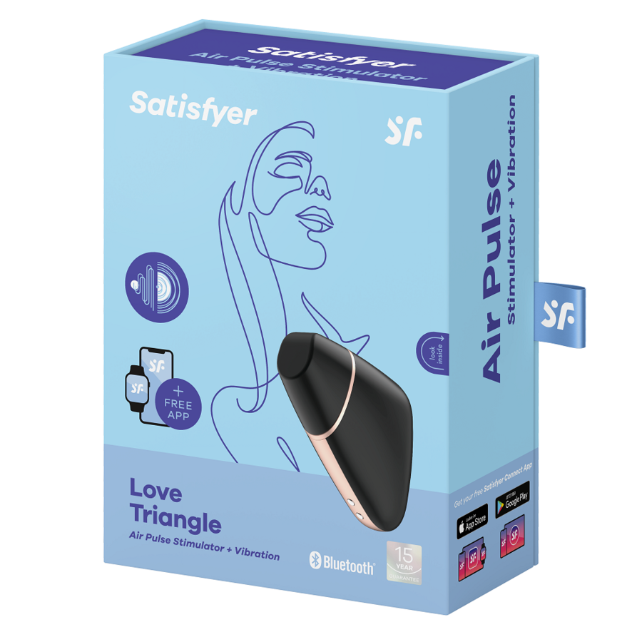 Love Triangle - SATISFYER – Jouet connecté – vue 11