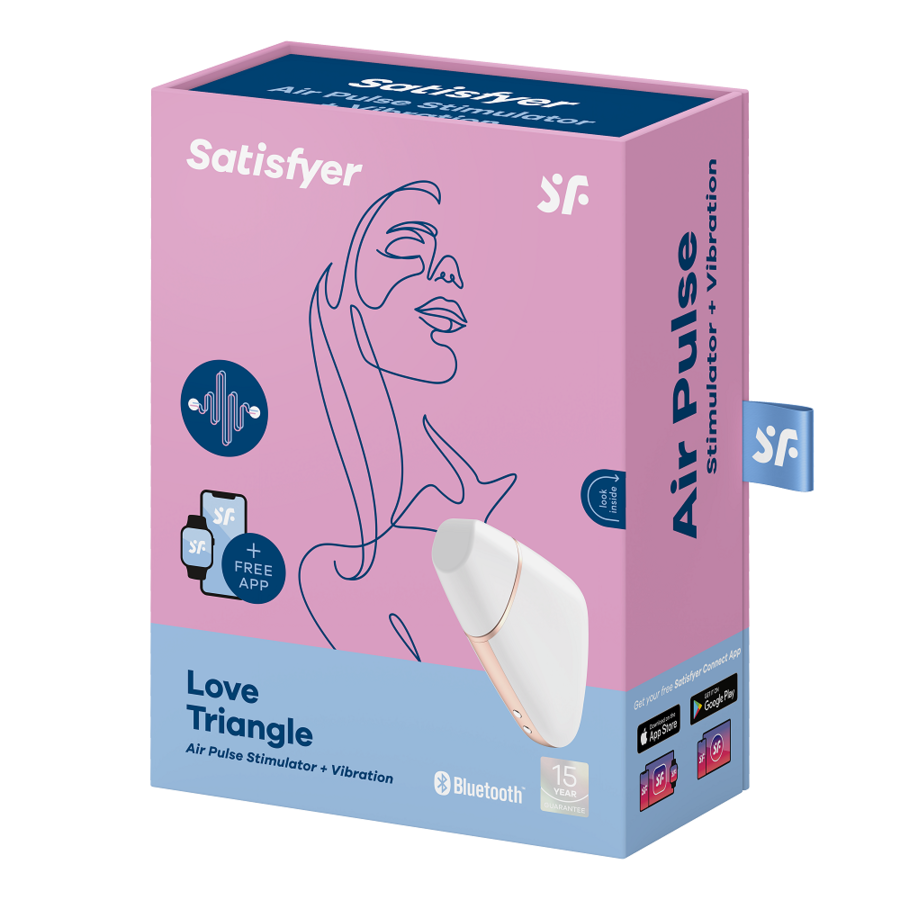 Love Triangle - SATISFYER – Jouet connecté – vue 8