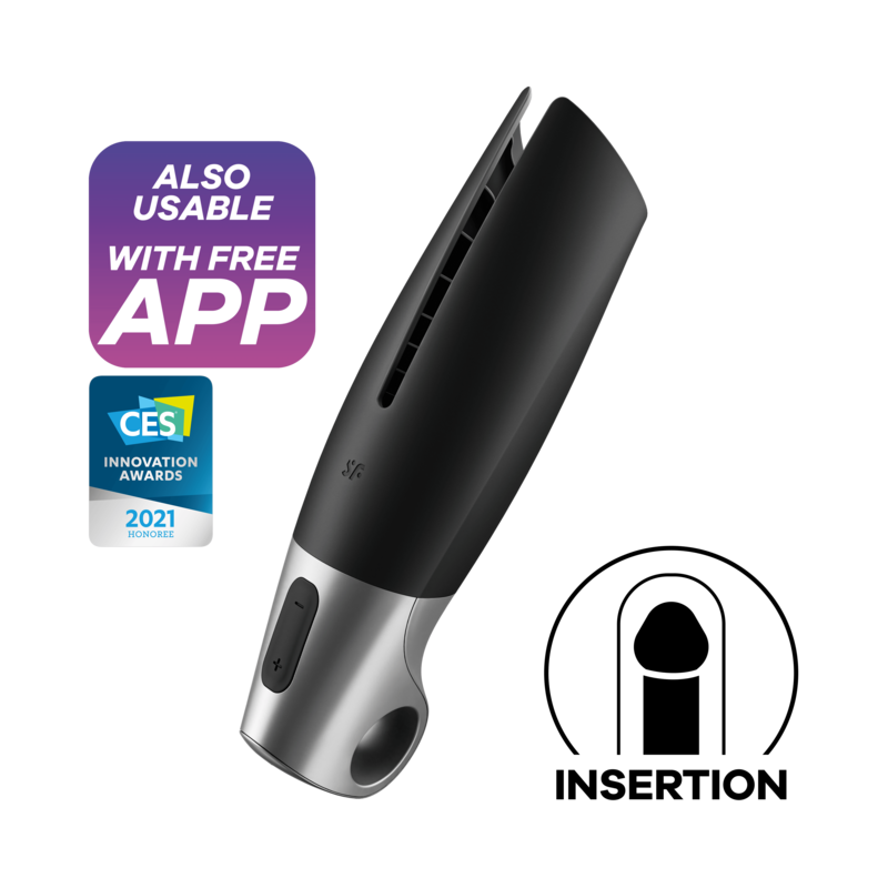 Power Masturbator - SATISFYER – Masturbateur – vue principale