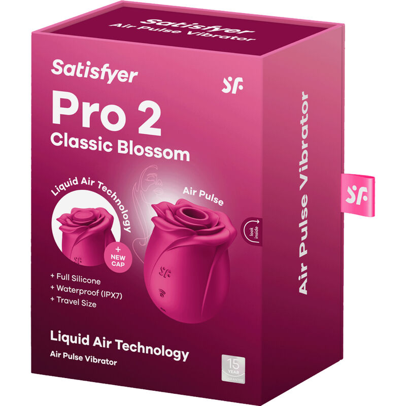 Pro 2 Classic Blossom - SATISFYER – Stimulateur clitoridien – vue 7