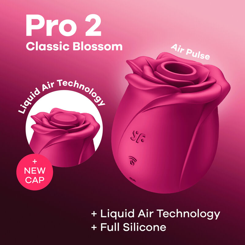 Pro 2 Classic Blossom - SATISFYER – Stimulateur clitoridien – vue 8