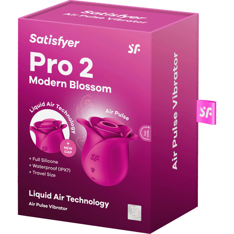 Pro 2 Modern Blossom - SATISFYER – Stimulateur clitoridien – vue 7