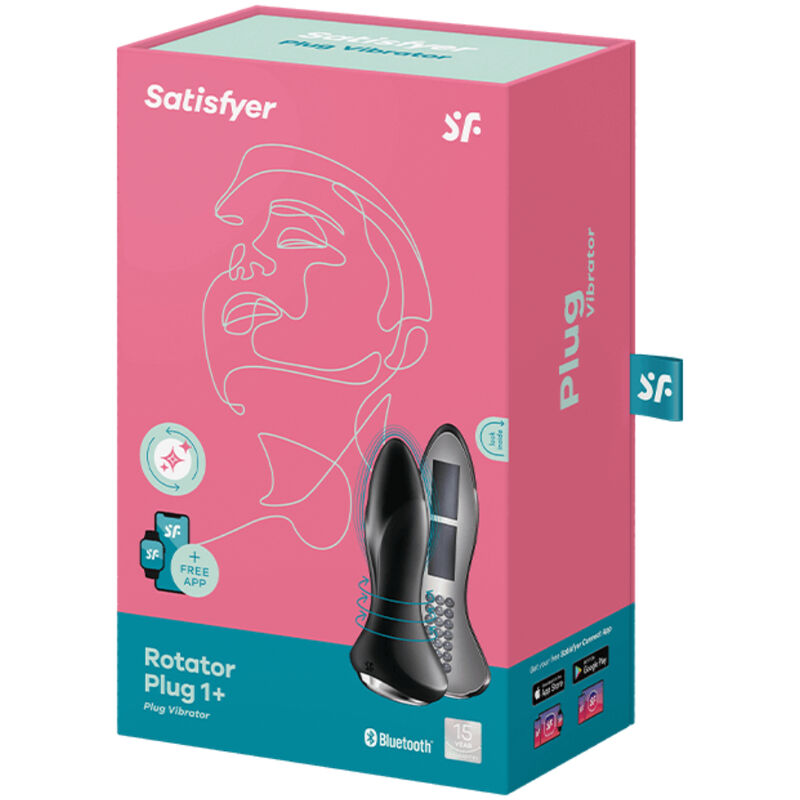Rotator Plug 1 + - SATISFYER – Jouet connecté – vue 6