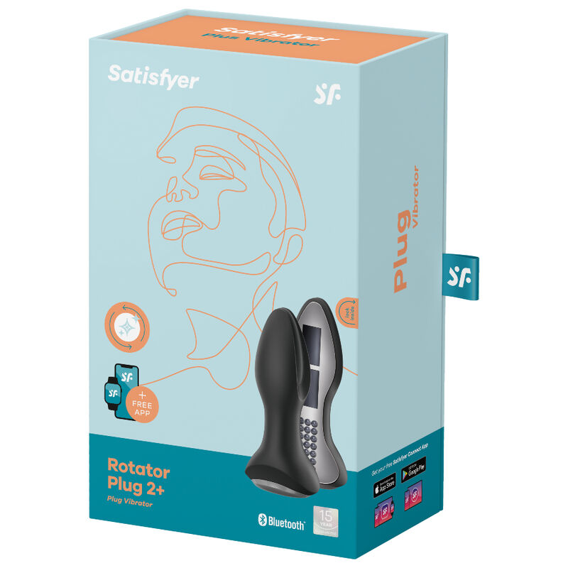 Rotator Plug 2+ - SATISFYER – Jouet connecté – vue 6