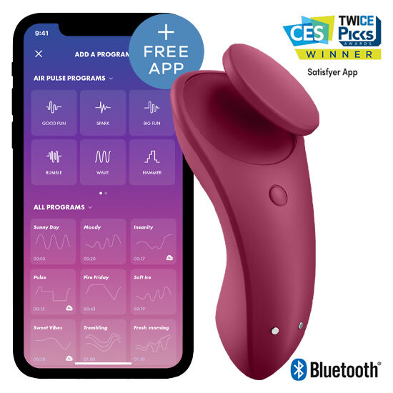 Satisfyer Sexy Secret vibromasseur culotte discret