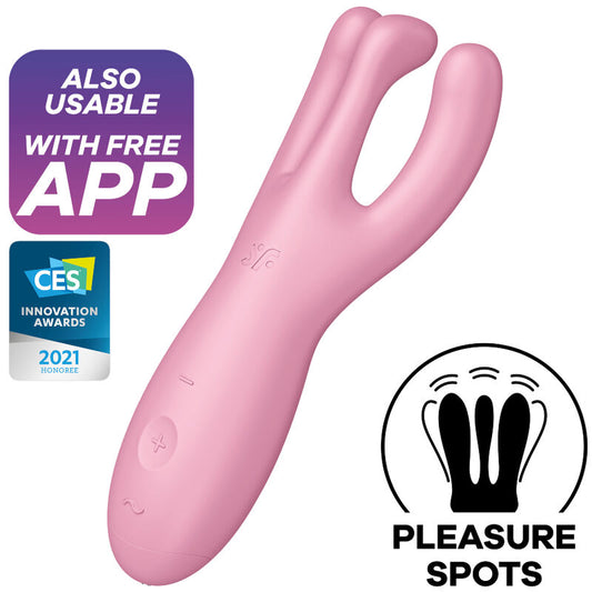 Threesome 4 - SATISFYER – Jouet connecté – vue 2