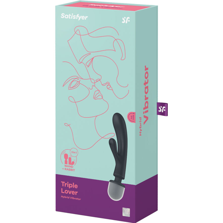 Triple Lover - SATISFYER – Wand – vue 8