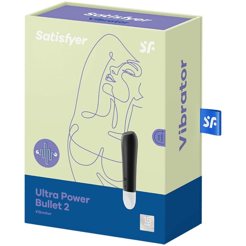 Ultra Power Bullet 2 - SATISFYER – Œuf vibrant – vue 3