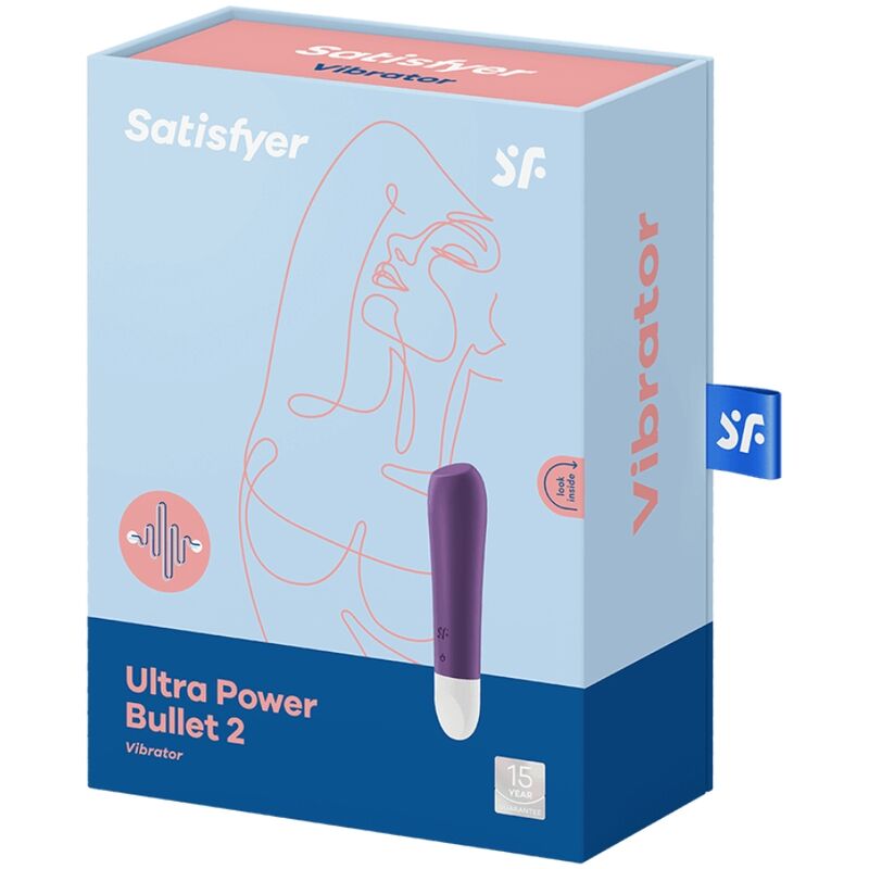 Ultra Power Bullet 2 - SATISFYER – Œuf vibrant – vue 7