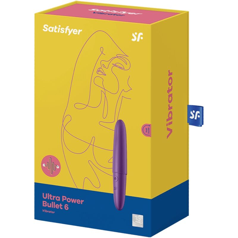 Ultra Power Bullet 6 - SATISFYER – Œuf vibrant – vue 7