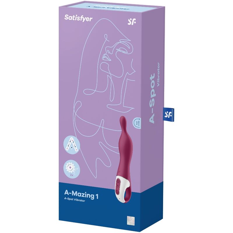 Vibrateur Amazing 1 Aspot Baie SATISFYER – Vibromasseur – vue 3