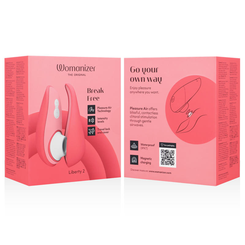 Liberty 2 - WOMANIZER – Stimulateur clitoridien – vue 14
