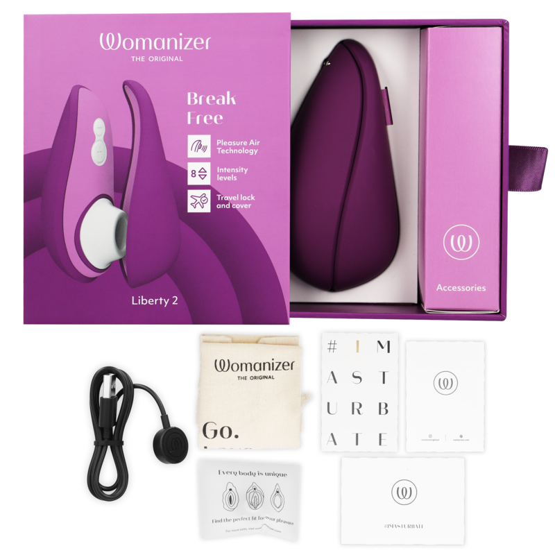 Liberty 2 - WOMANIZER – Stimulateur clitoridien – vue 20