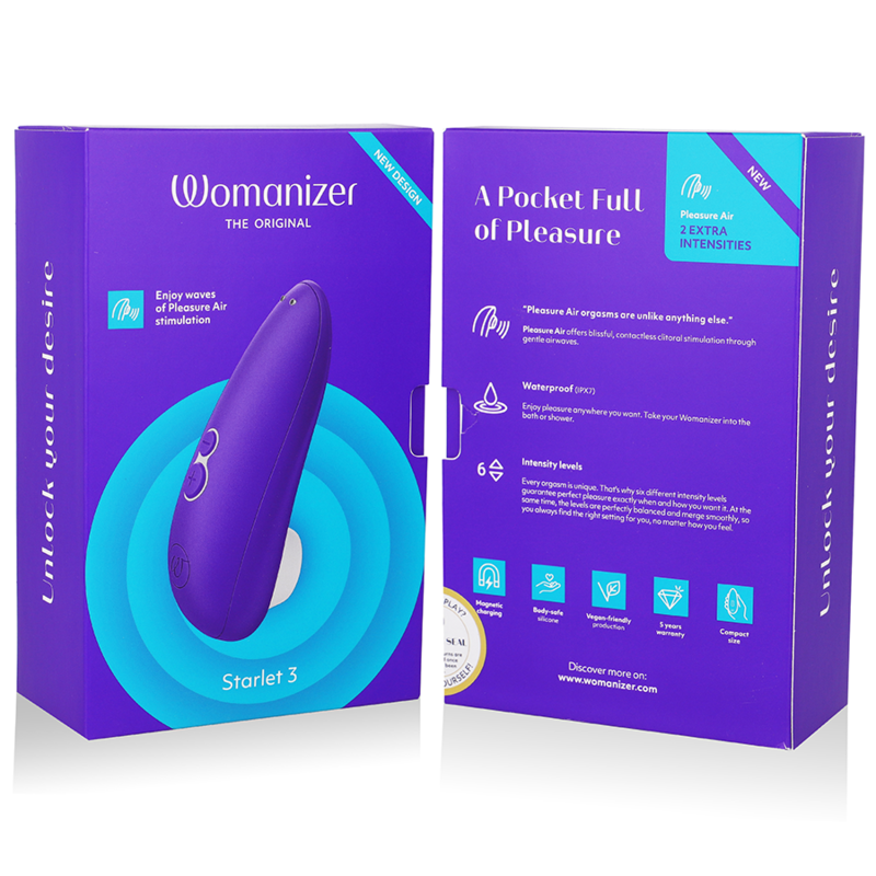 Starlet 3 - WOMANIZER – Stimulateur clitoridien – vue 35
