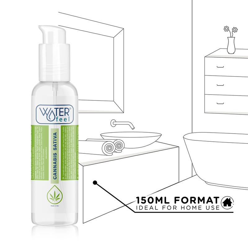 Lubrifiant Au Cannabis 150 Ml WATERFEEL – Lubrifiant – vue 5